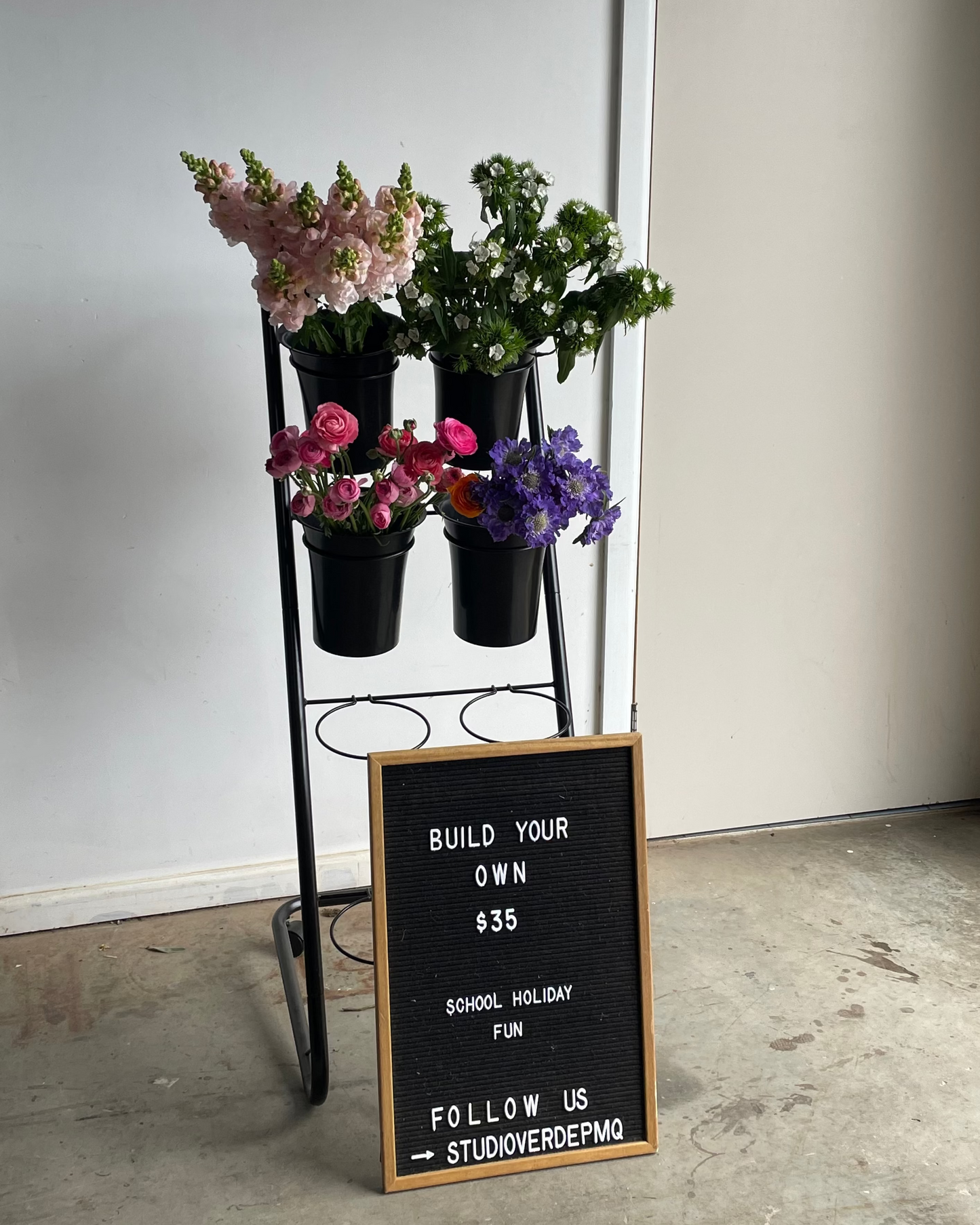 Build a Bouquet Session  - School Holiday Activity